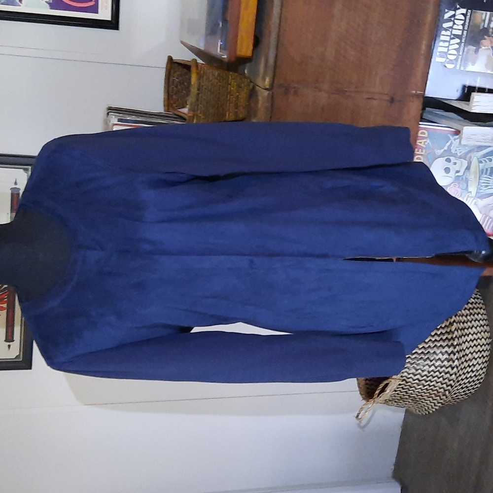 Halston Faux Suede Jacket